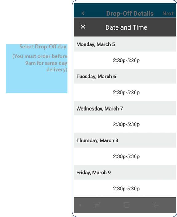 Grocery App Process 9