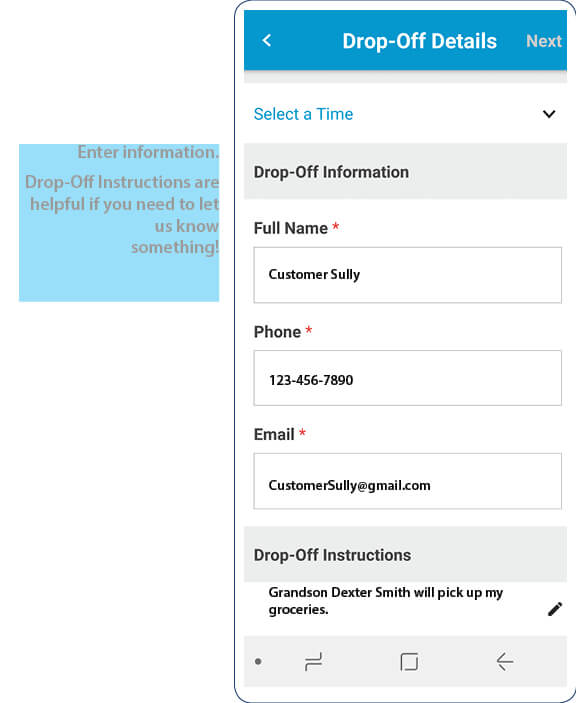Grocery App Process 10
