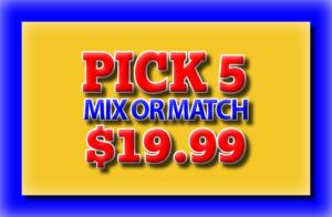 Pick 5 Mix or Match