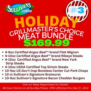 Sullivan's Foods Holiday Grill Master's Meat Bundle