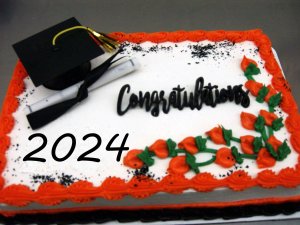 Graduation Sheet Cake 2024