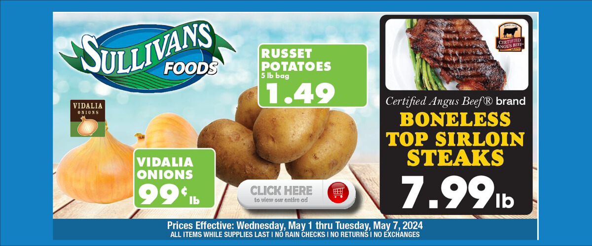 Sullivan's Foods Weekly Ad 20240501-20240507