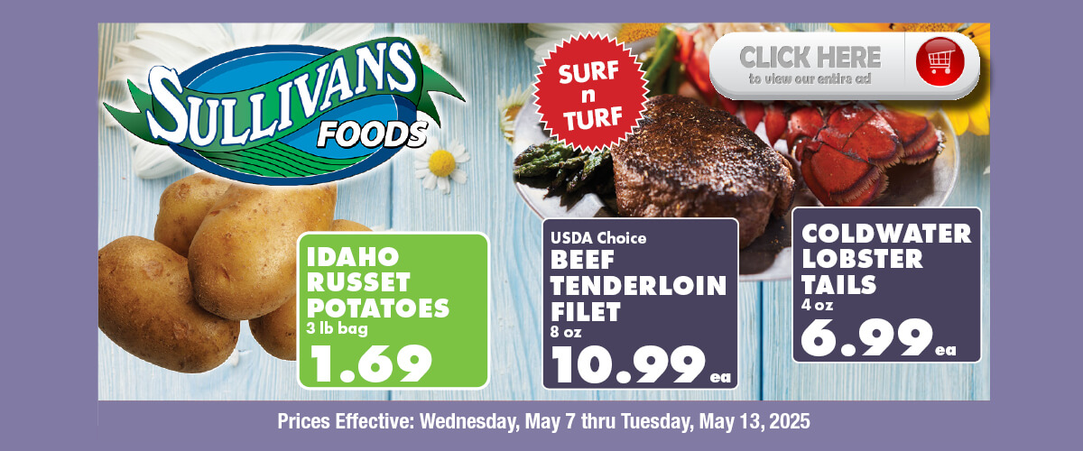 Sullivans Foods Weekly 5/7/25 5/13/25