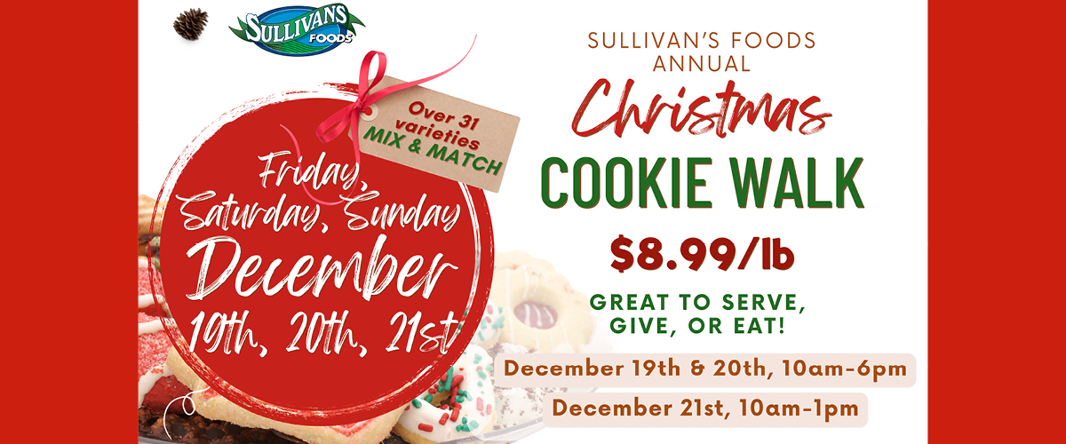 Sullivans Foods Cookie Walk 2025