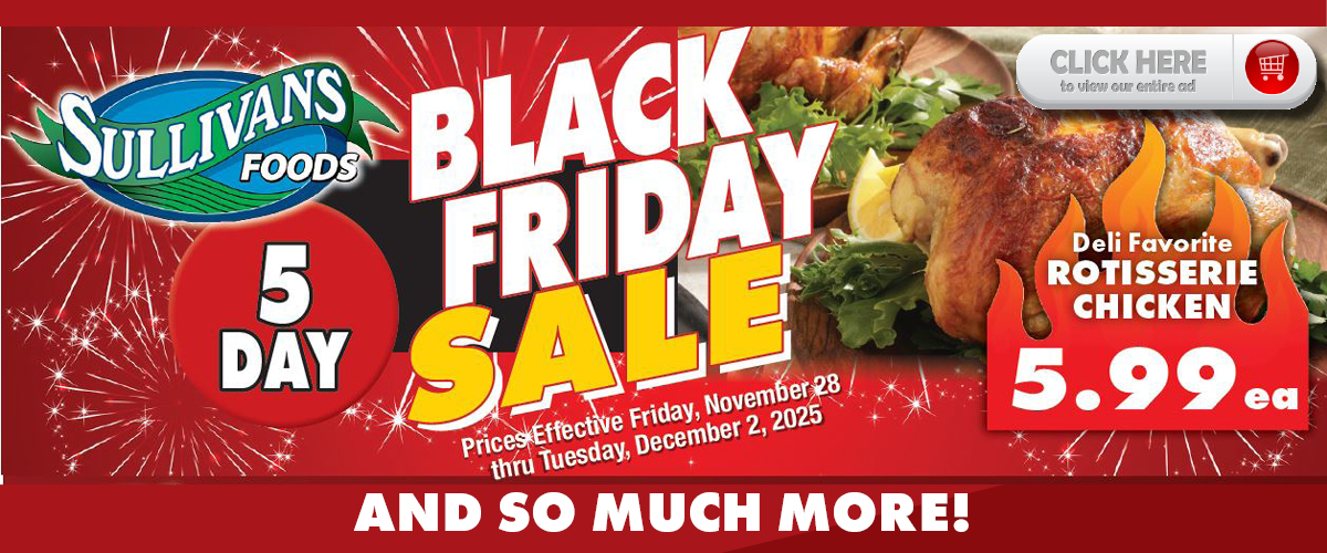 Sullivans Foods Weekly Ad 11/28/25 - 12/2/25