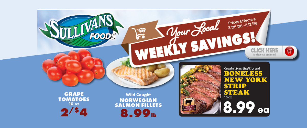 Sullivans Foods Weekly Ad 2/25/26 - 3/3/26
