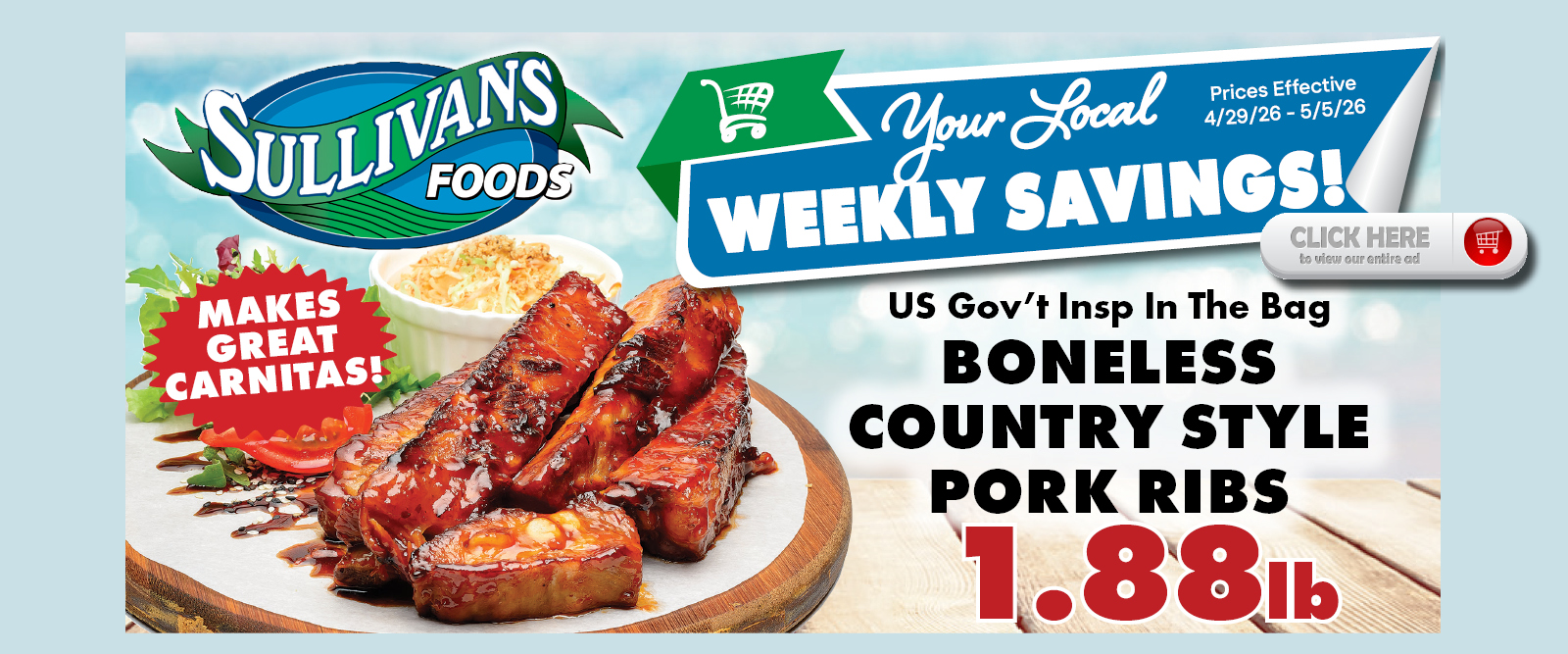 Sullivans Foods Weekly Ad 4/29/26 - 5/5/26