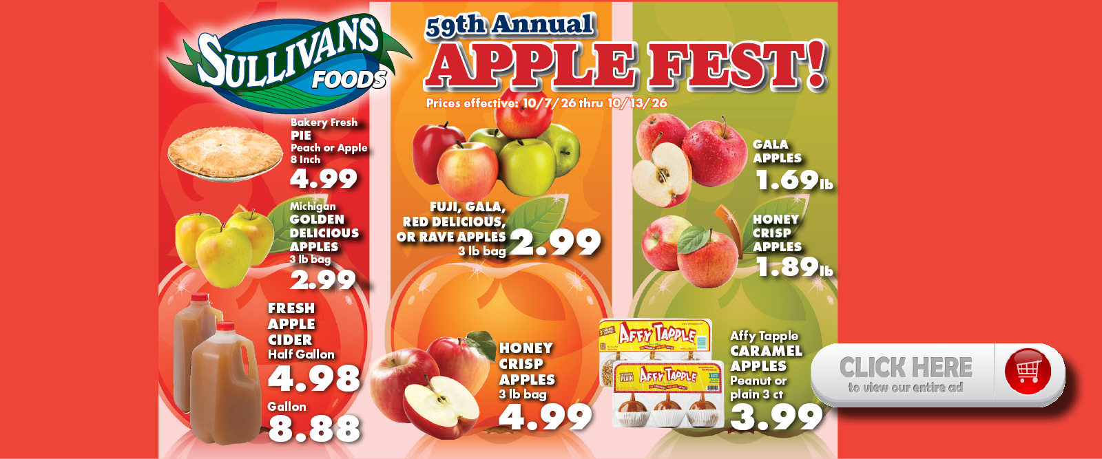 Sullivans Foods Weekly Ad 10/7/26-10/13/26